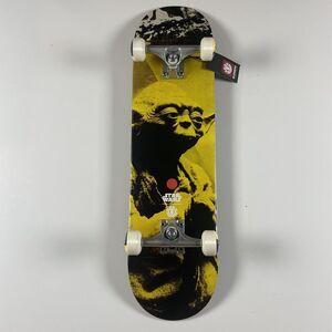 NEW Stars Wars Element X Yoda Skateboard LIMITED EDITION Complete 8” The Force